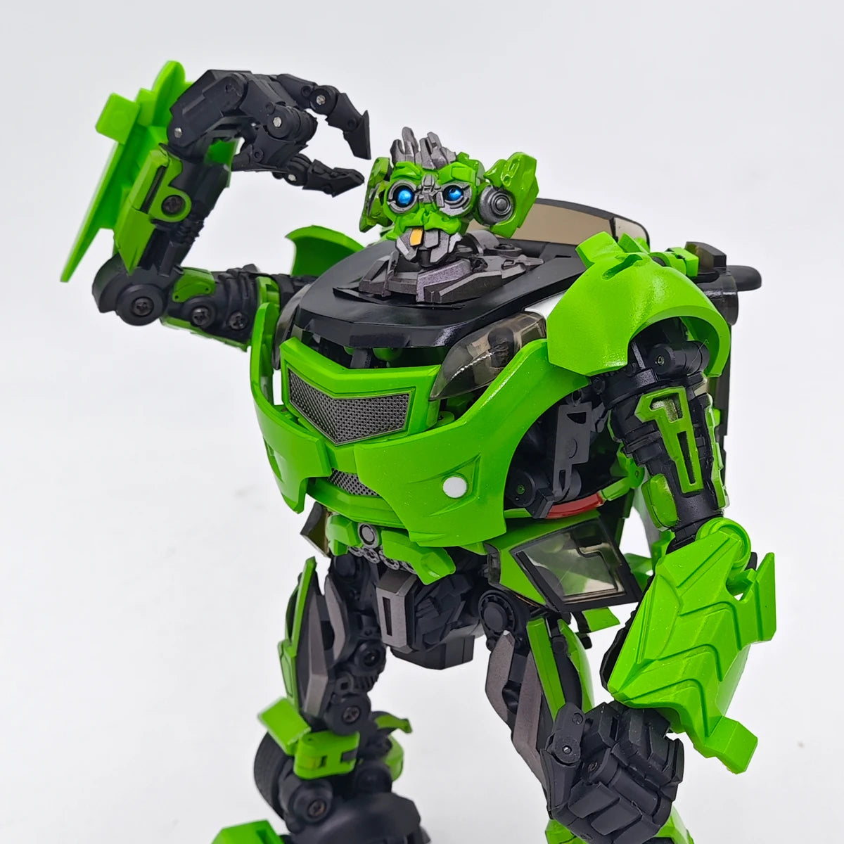 Figura Transformers Skids y Mudflap — Dúo Gemelo Verde Tonto Unique Toys
