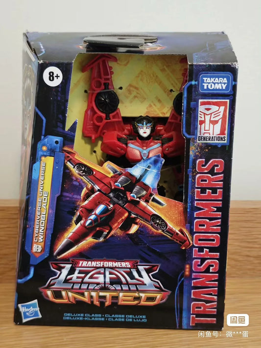 Figura Transformers Windblade Legacy Evolution - Líder Armada Universe Hasbro Oficial