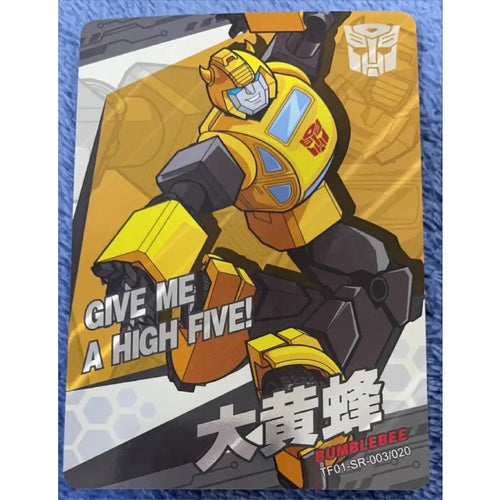 Tarjetas Transformers - Edición 3