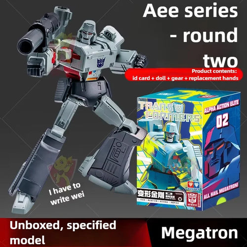 Figura Transformers Megatron G1 Pose Estática de Estudio — Alpha Action Elite