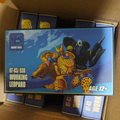 Figura Transformers Leopardo Mecánico — Robot Toys Working Leopard RT-03