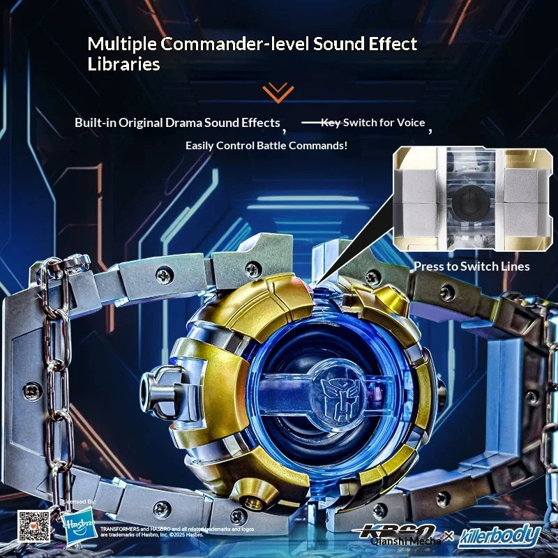 Altavoz Bluetooth Transformers Optimus Prime Matrix — Killerbody Edición Coleccionista Sonido