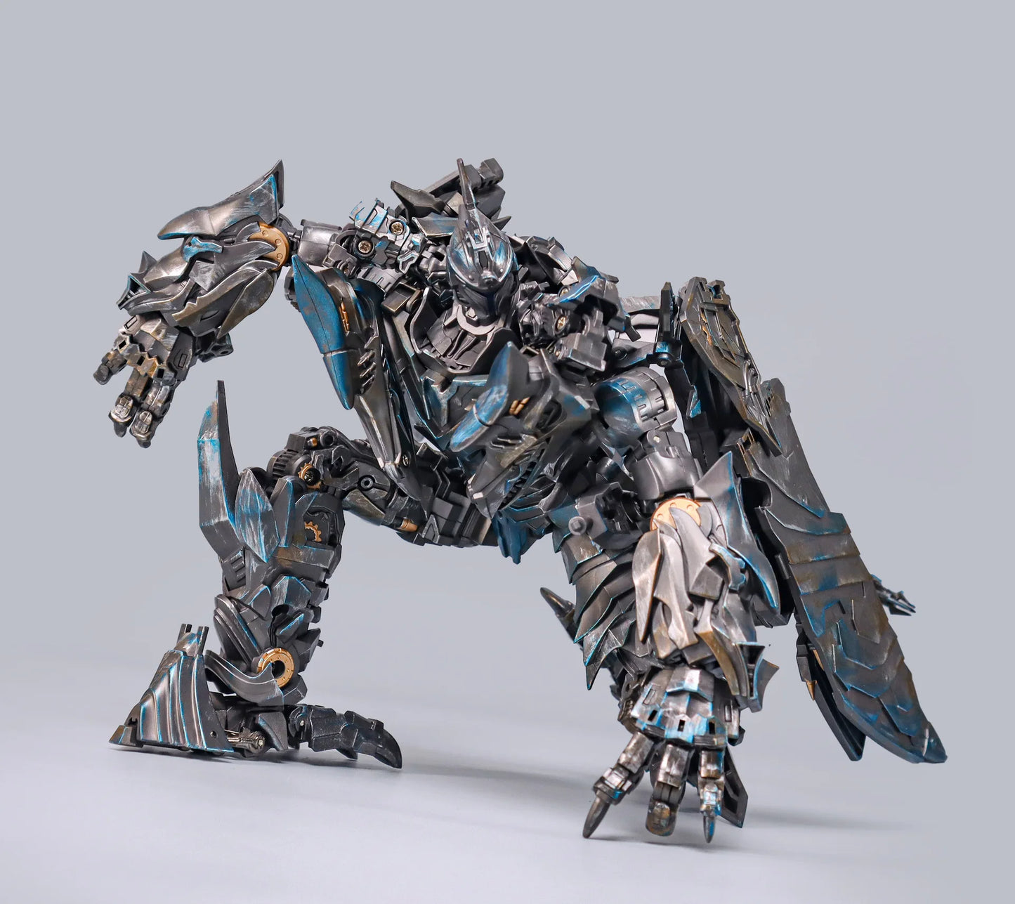 Figura Transformers Swoop Wing Dragon — Pterodáctilo Acero Látigo Articulado