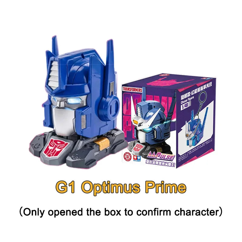 Colgante Transformers Optimus Prime G1 - Dije Cabeza Clásica Roja