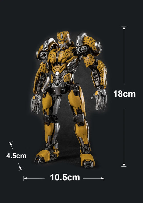 Figura Transformers Cheetor Mancha Dorada — Studio AMK Leopardo Mecánico