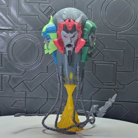 Busto Transformers Demonio Multicolor — Criatura de Cinco Caras Edición Prestigio