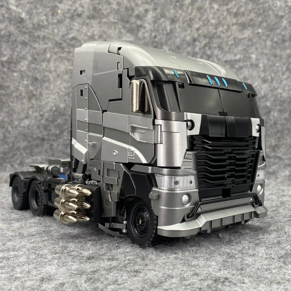 Figura Transformers Galvatron Negro FL01 — Modo Camión Gris Fury Leader