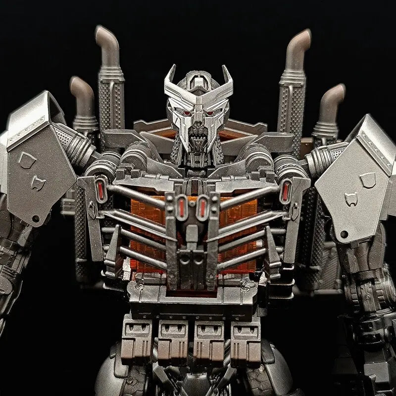 Figura Transformers Scourge Espada Desenvainada TW1031 — Combate Cromado Modo Semirremolque