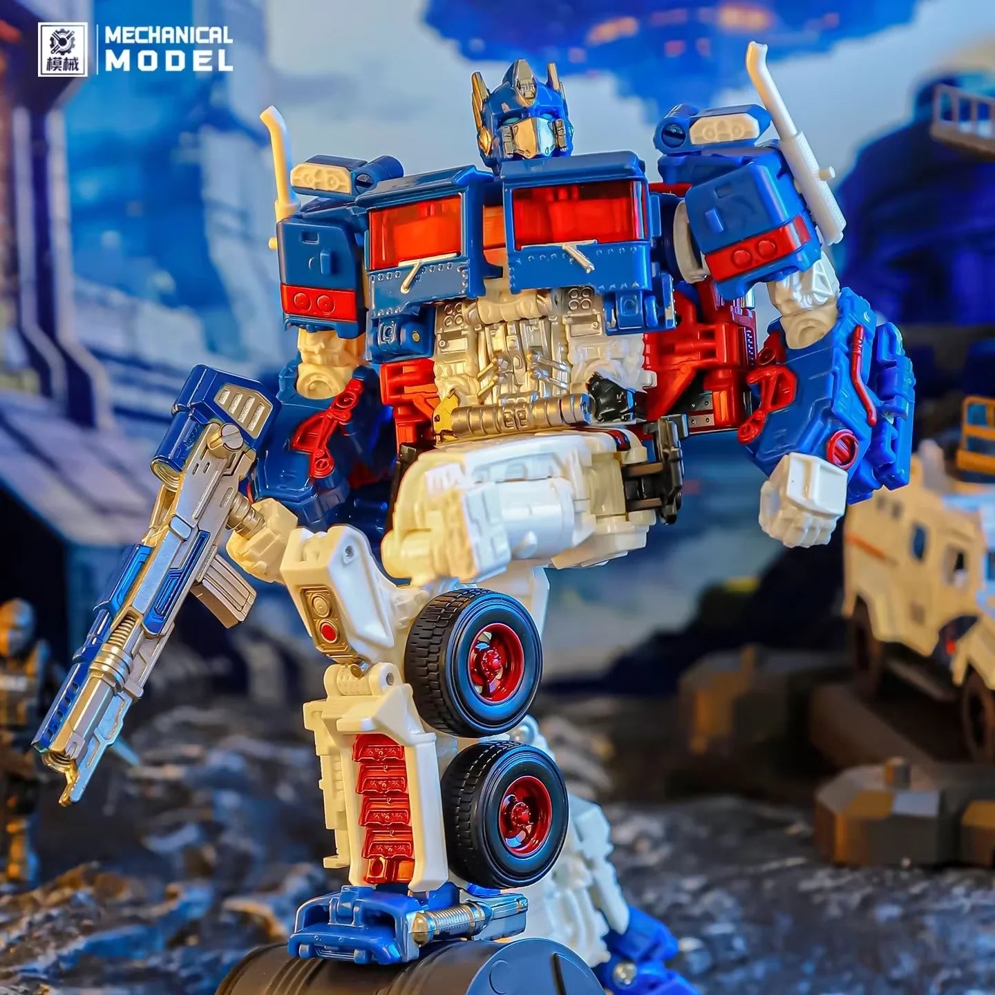 Figura Transformers Ultra Magnus MX001 — Autobot Voyager Articulado KO SS38