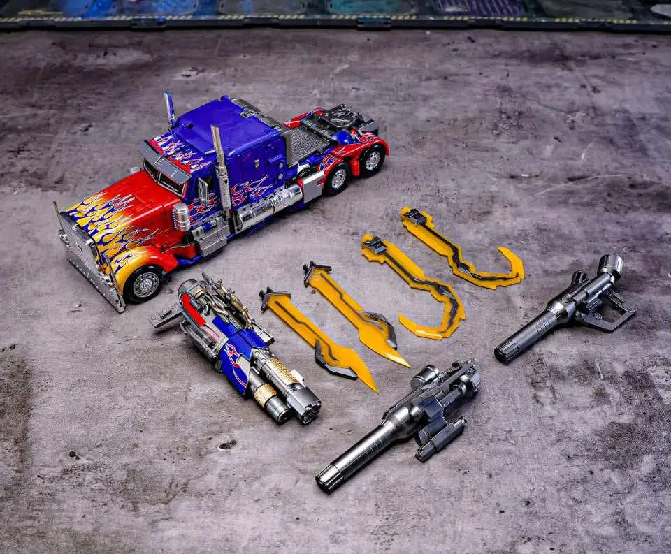 Figura Transformers Optimus Prime 30cm — DLX Coleccionable Articulado