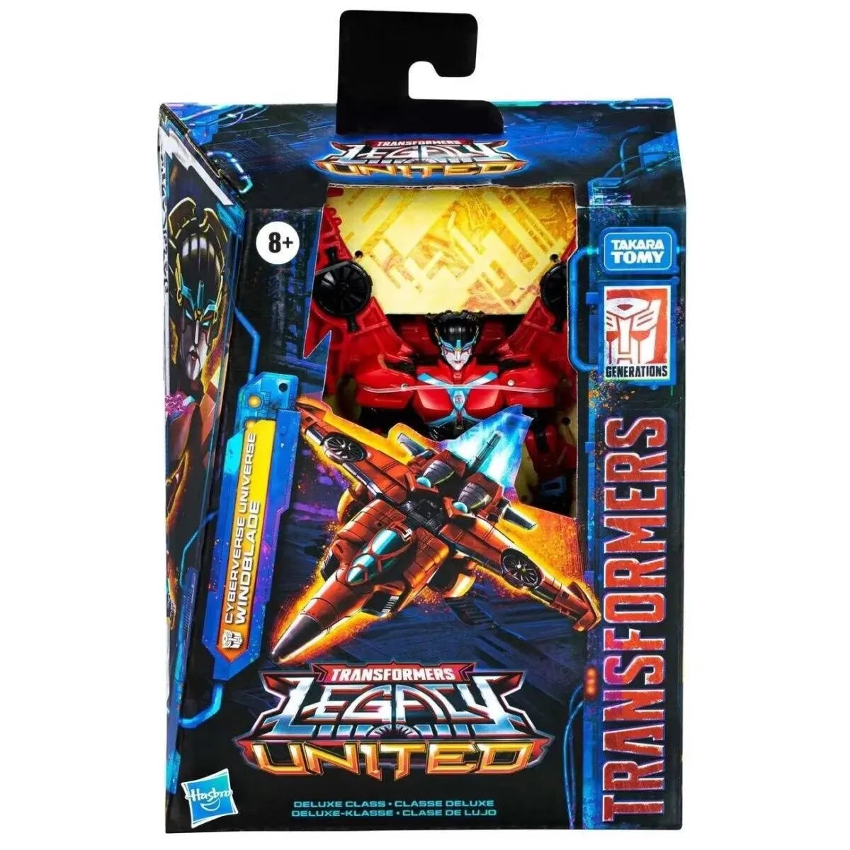Figura Transformers Windblade Legacy Evolution - Líder Armada Universe Hasbro Oficial