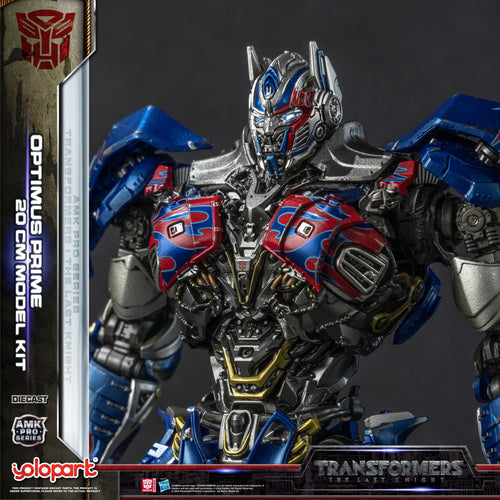 Maqueta Transformers Optimus Prime — Kit YOLOPARK The Last Knight Ensamblaje 20cm