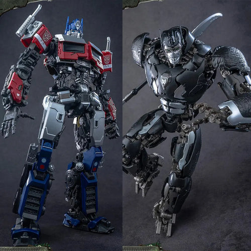 Dúo de figuras Transformers Optimus Prime y Nemesis Prime - Enfrentamiento AMK