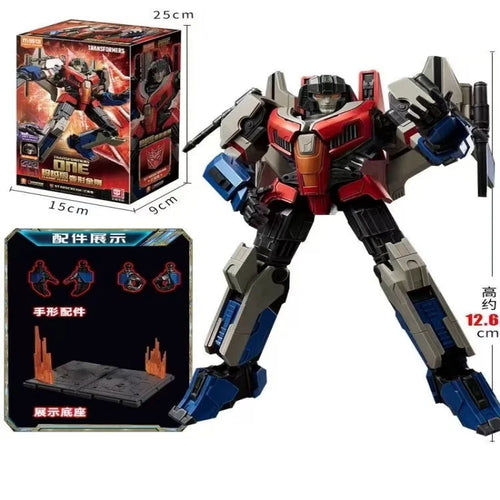 Figura Transformers Starscream Set Técnico — Hoja de Especificaciones 12.8cm