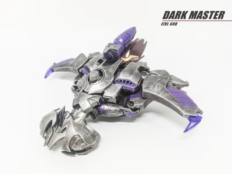 Figura Transformers Megatron Dark Master APC — Versión Prime Dañada en Batalla