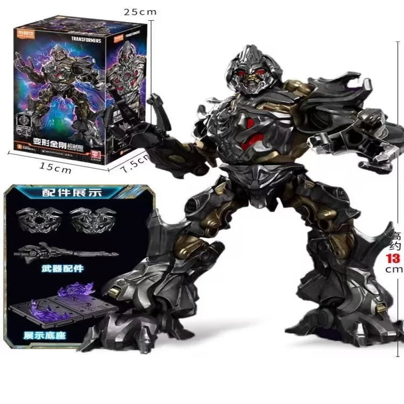Figura Transformers Megatron — Alas Decepticon Cráneo Dorado