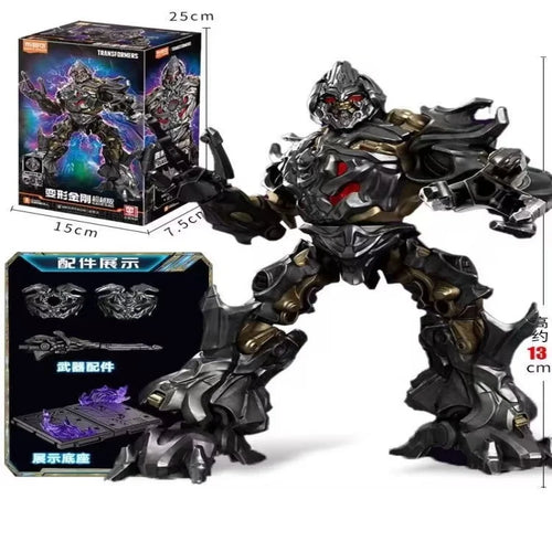 Figura Transformers Megatron — Alas Decepticon Cráneo Dorado