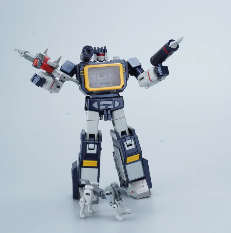 Figura Transformers Soundwave Newage H21 — KO G1 Casete Integrado Tamaño Pequeño
