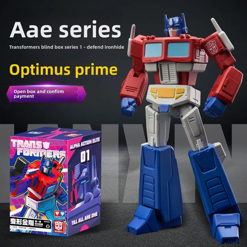 Figura Transformers Optimus Prime G1 — Líder Autobot Blind Box Coleccionista AAE