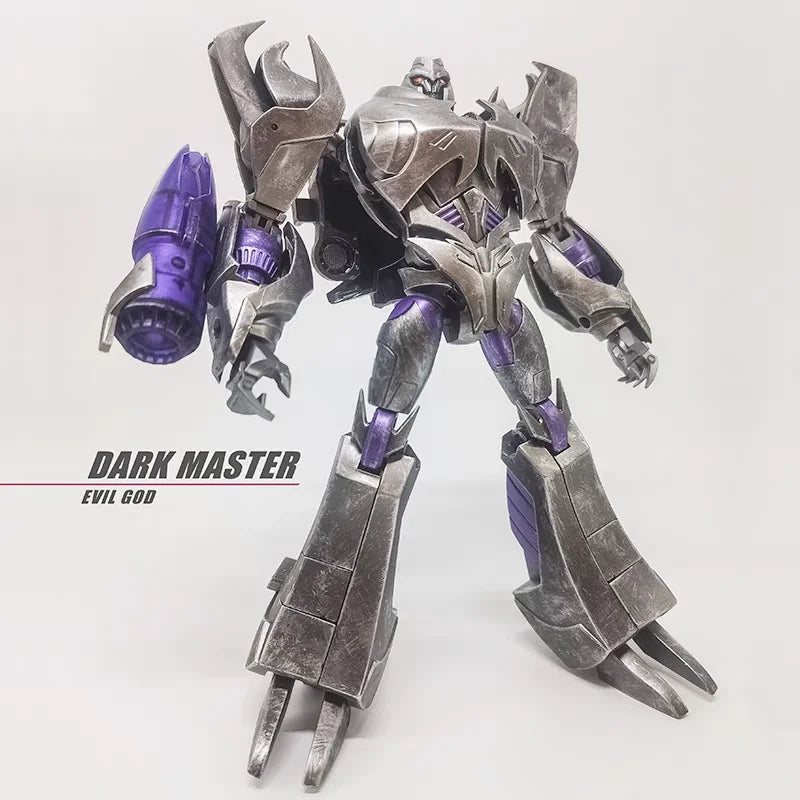 Figura Transformers Megatron Dark Master APC — Versión Prime Dañada en Batalla