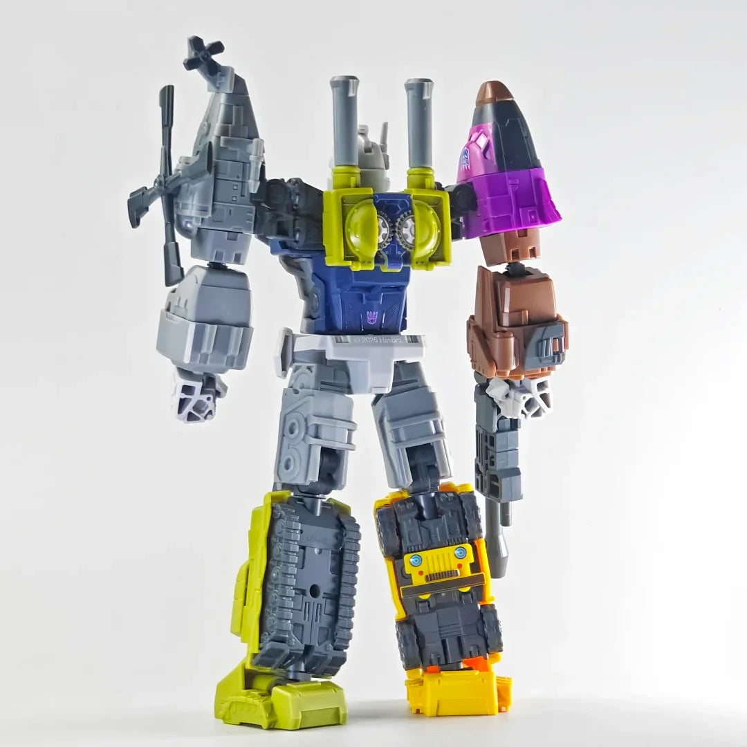 Figura Transformers Bruticus Blokees — Blind Box Combinador Miniatura Cinco Piezas