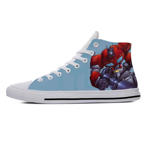 Zapatillas altas Transformers White-Gun