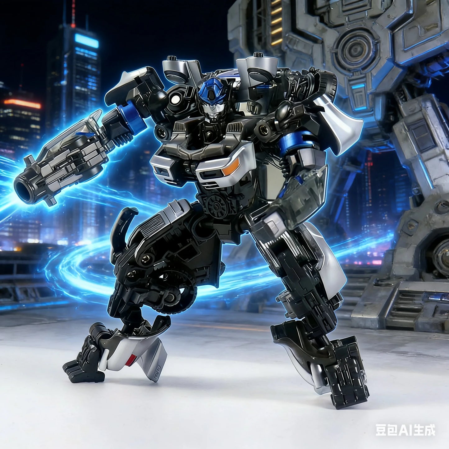 Figura Transformers Mirage Coche Fantasma SS105 — CY-01 Rise of the Beasts Plateada