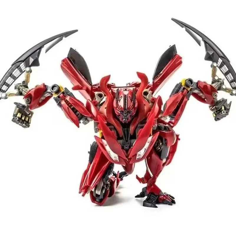 Figura Transformers Dino BS-01 Sobredimensionado — KO Rojo Deportivo Dark of the Moon