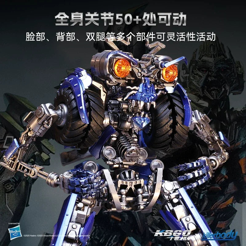 Figura Transformers Araña Mecánica Cromada — Dark of the Moon Killerbody