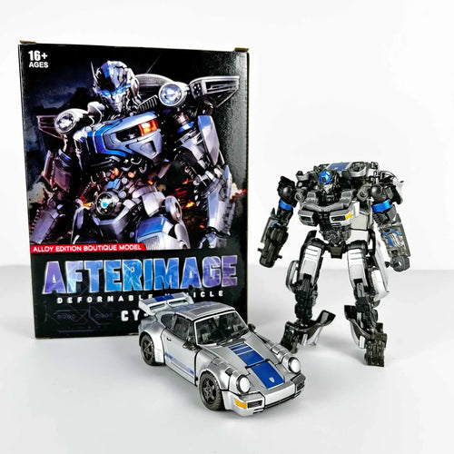 Figura Transformers Mirage CY01 — Espía Cromado El Despertar de las Bestias SS105