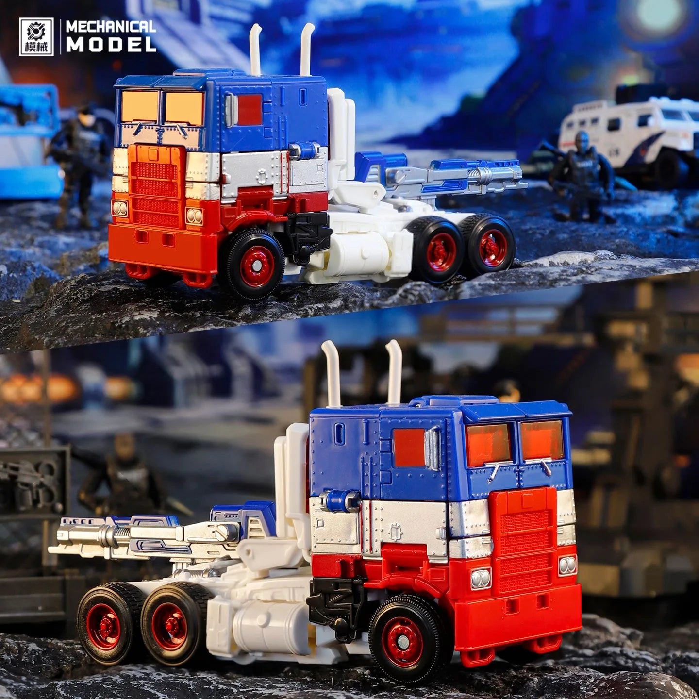 Figura Transformers Ultra Magnus MX001 — Autobot Voyager Articulado KO SS38