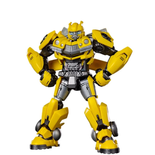 Figura de Transformers Bumblebee Blitzwing Premier Model — Ladrillo Amarillo Compacto Articulado