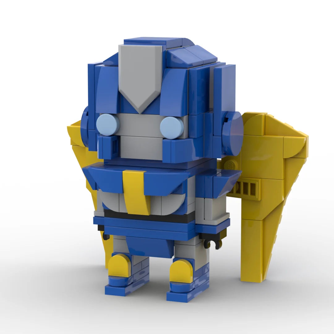 Figura Transformers Sentinel Prime Edición Uno — Ladrillo Azul y Amarillo Comandante