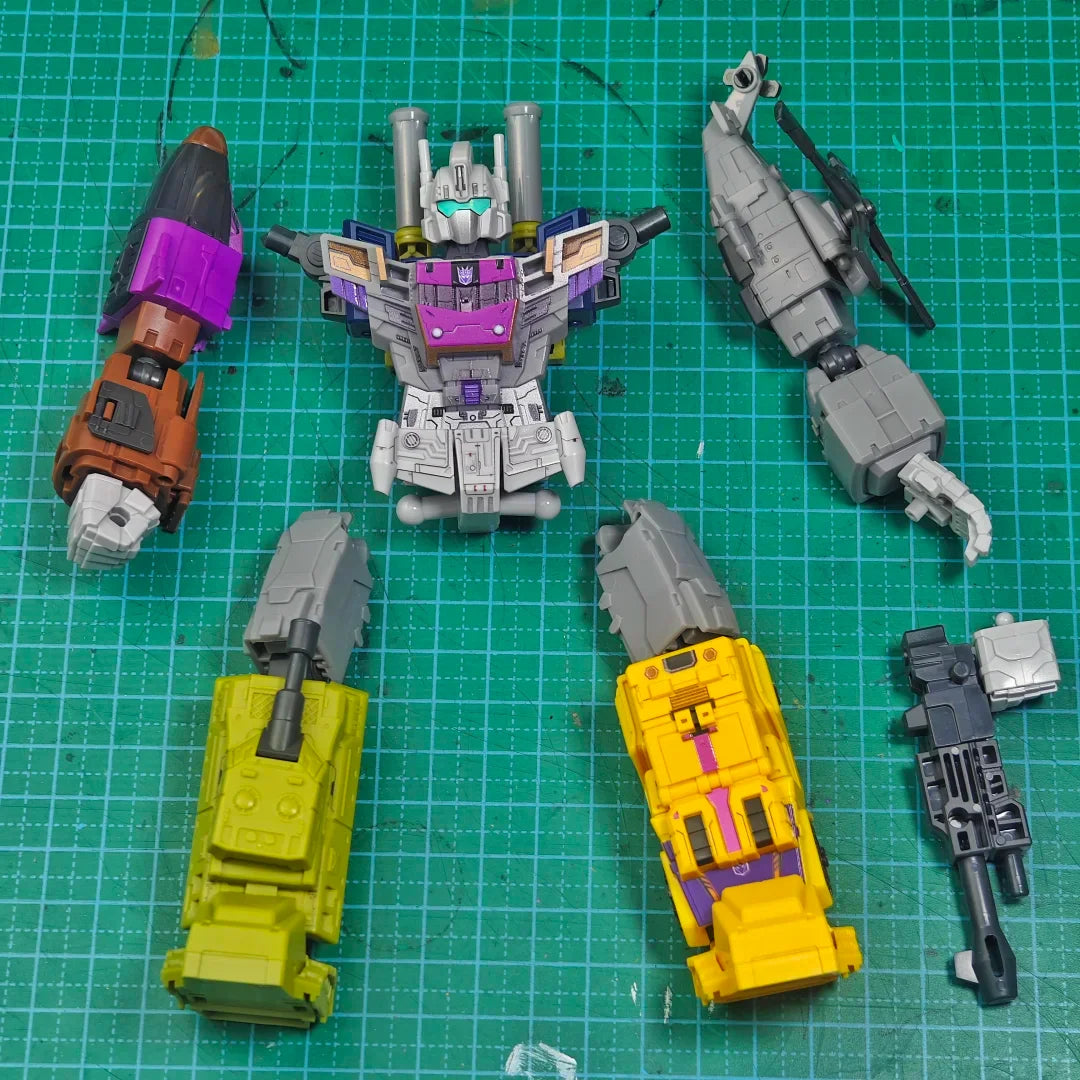 Figura Transformers Bruticus Blokees — Blind Box Combinador Miniatura Cinco Piezas