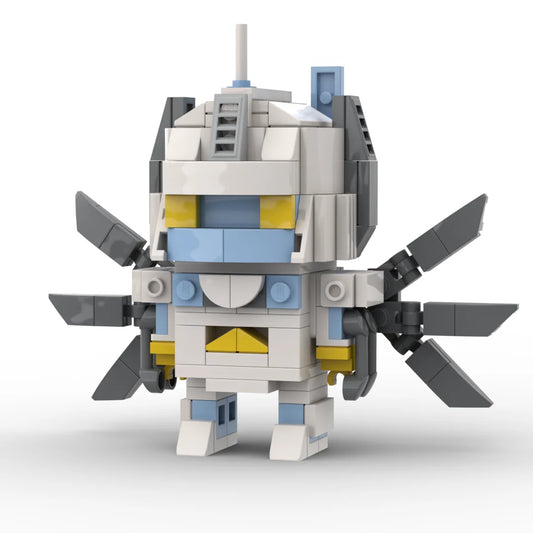 Figura Transformers Nova Prime Versión IDW — Ladrillo Blanco Alas-Cuchilla Viejo Prime