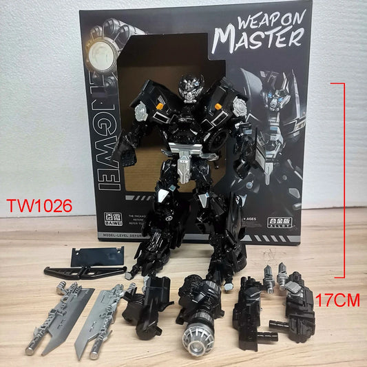 Figura Transformers Ironhide — Robot Articulado Autobot de Aleación