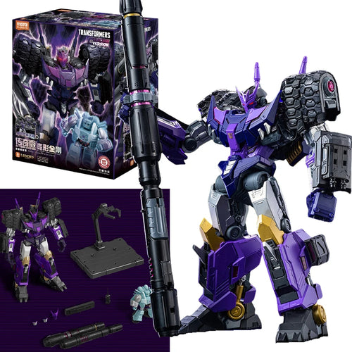 Figura Transformers Tarn 19cm — Edición legendaria Decepticon cromada