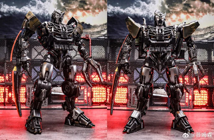 Figura Transformers Scourge Duo Studio Series — Aleación Gris Cadenas de Batalla