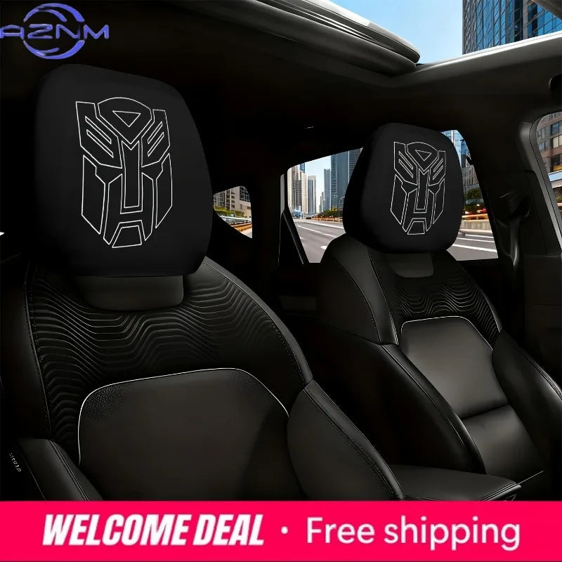 Funda para Reposacabezas Transformers Autobot — Juego de 2 Protectores para Asientos de Coche
