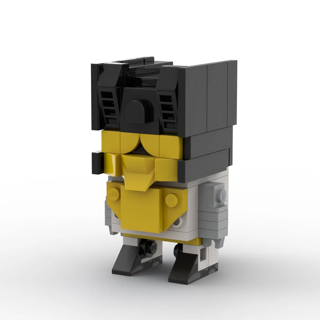 Figura Transformers Groove — Moto Protectobot de Ladrillo Negro y Amarillo