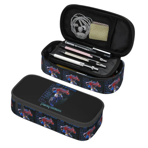 Estuche Transformers - Autobots Forro Azul Estampado