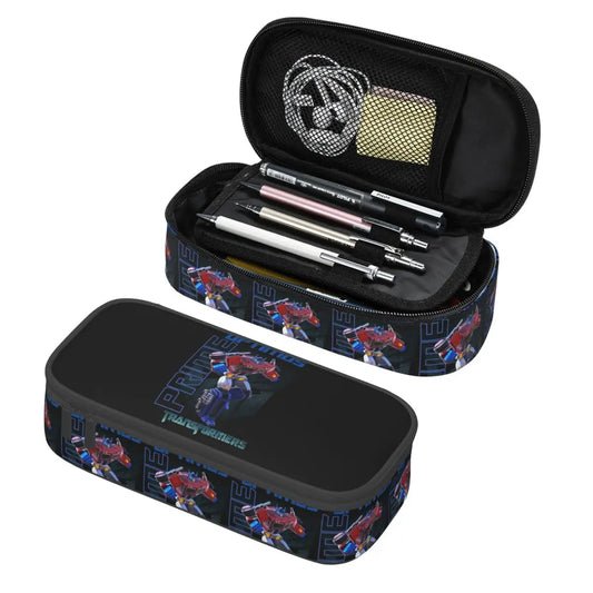 Estuche Transformers - Autobots Forro Azul Estampado