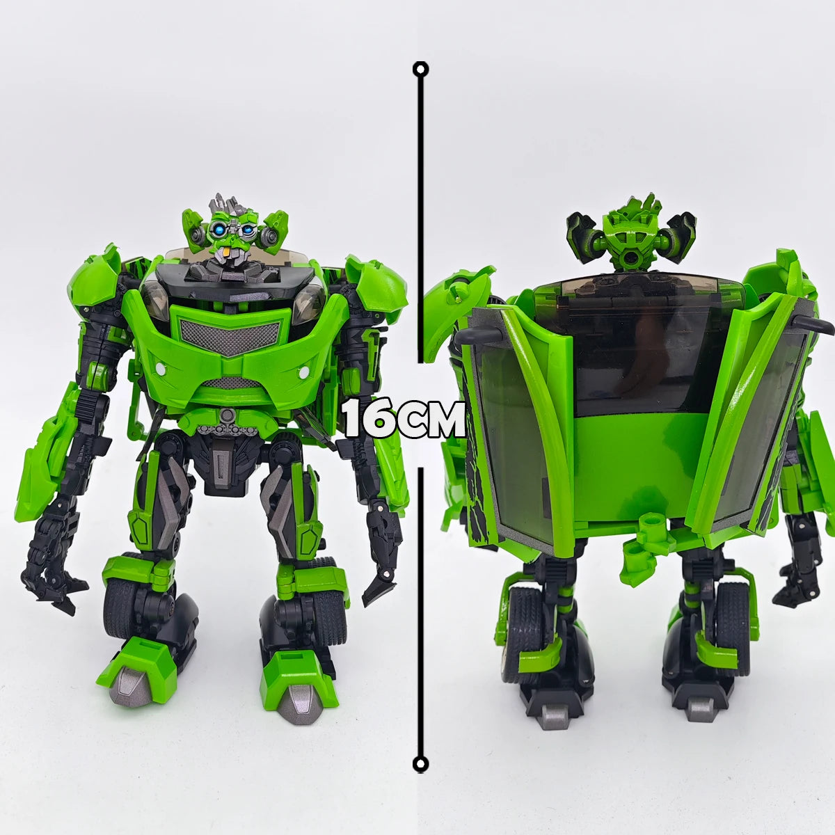 Figura Transformers Skids y Mudflap — Dúo Gemelo Verde Tonto Unique Toys