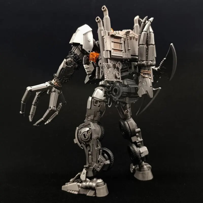 Figura Transformers Scourge Espada Desenvainada TW1031 — Combate Cromado Modo Semirremolque