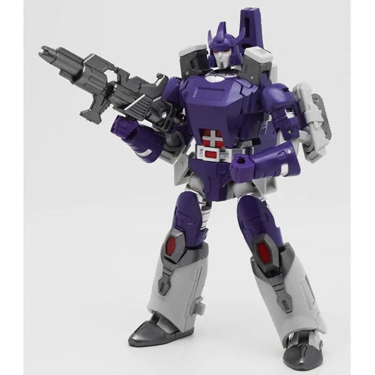 Figura Transformers Galvatron G1 Goleatron — Tamaño Pequeño Violeta Cañón Integrado
