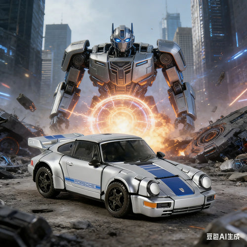 Figura Transformers Mirage Coche Fantasma SS105 — CY-01 Rise of the Beasts Plateada