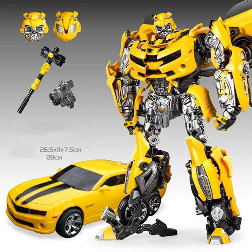 Figura Transformers Optimus Prime 30cm — Robot Película Articulado Aleación 8888D
