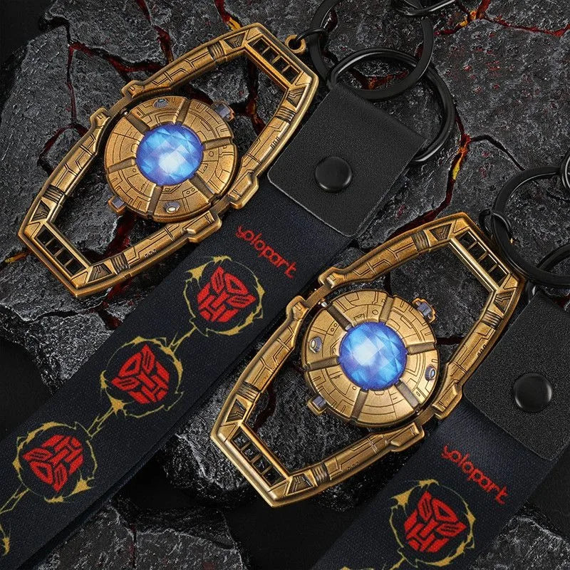 Llavero Transformers Matriz Optimus Prime — Colgante metálico Premium