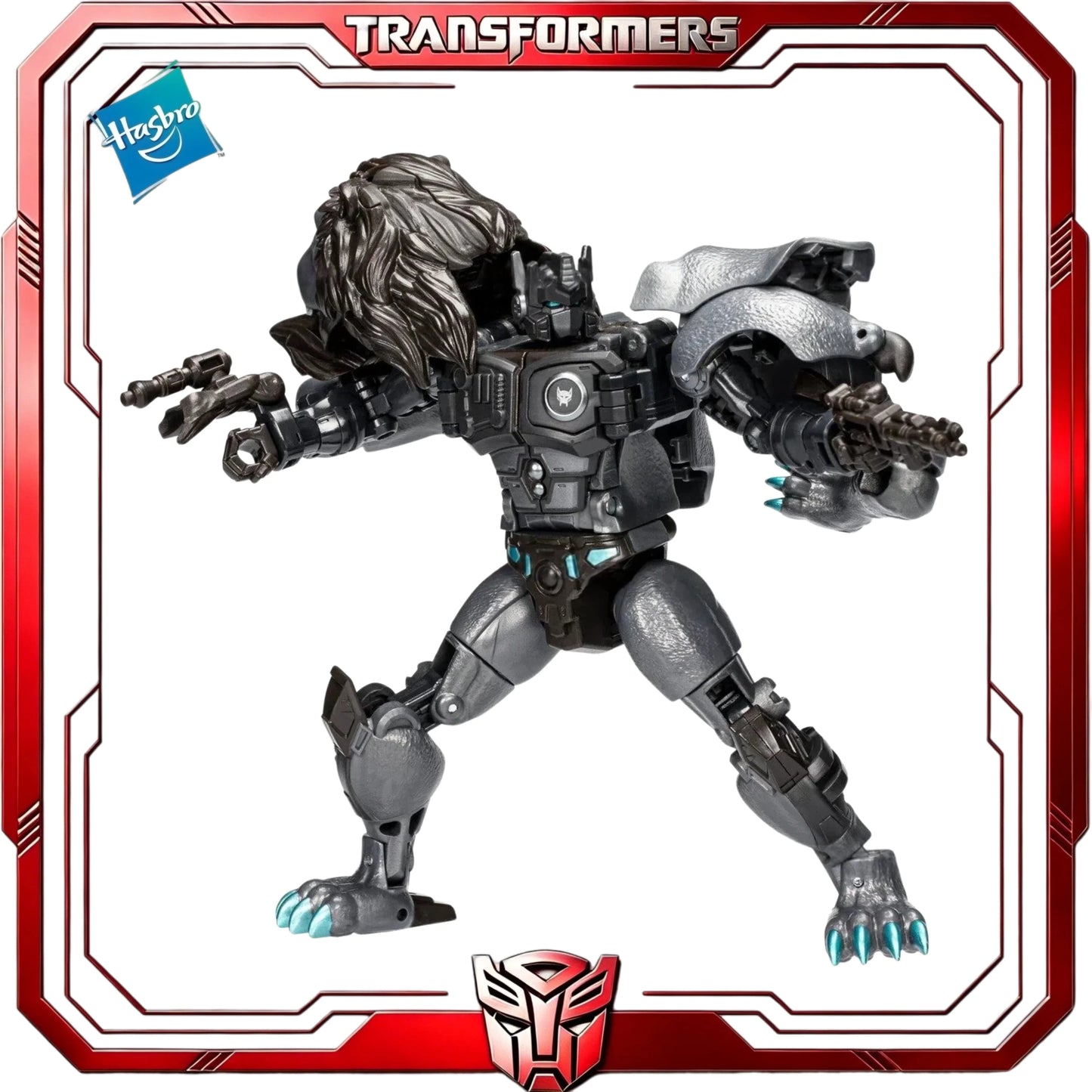 Figura Transformers Nemesis Leo Prime — Legacy Evolution Robot León Maximal Coleccionable