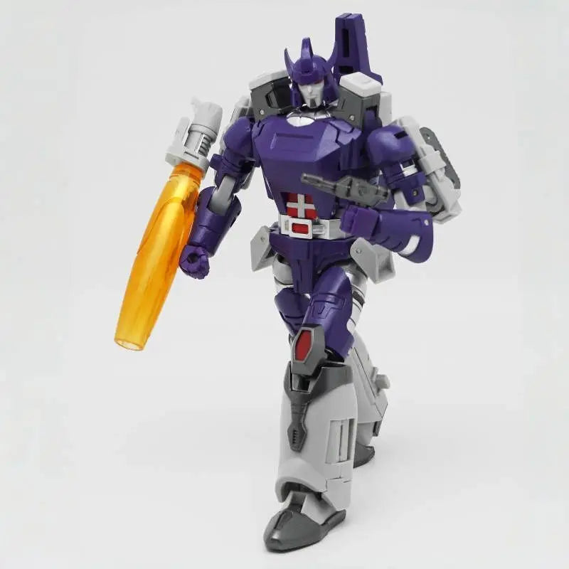 Figura Transformers Galvatron G1 Goleatron — Tamaño Pequeño Violeta Cañón Integrado